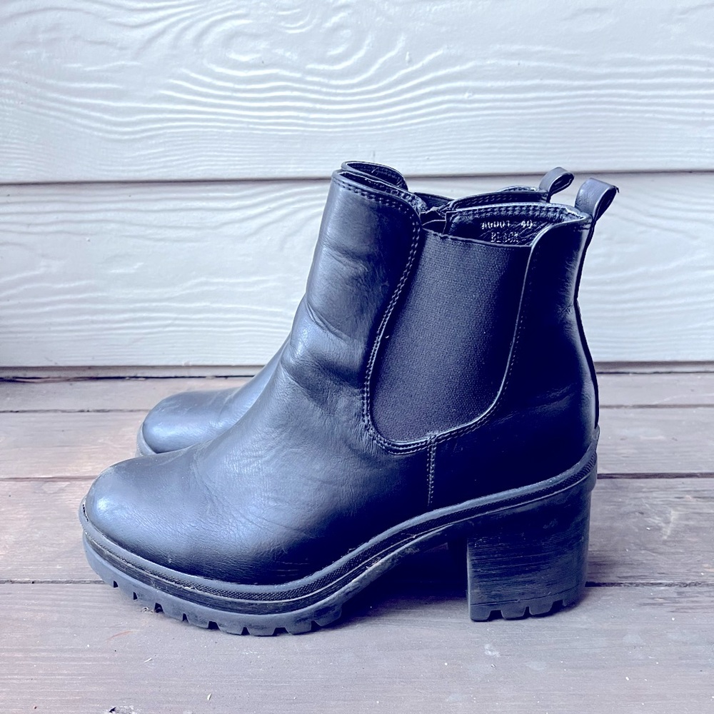 Black Booties.